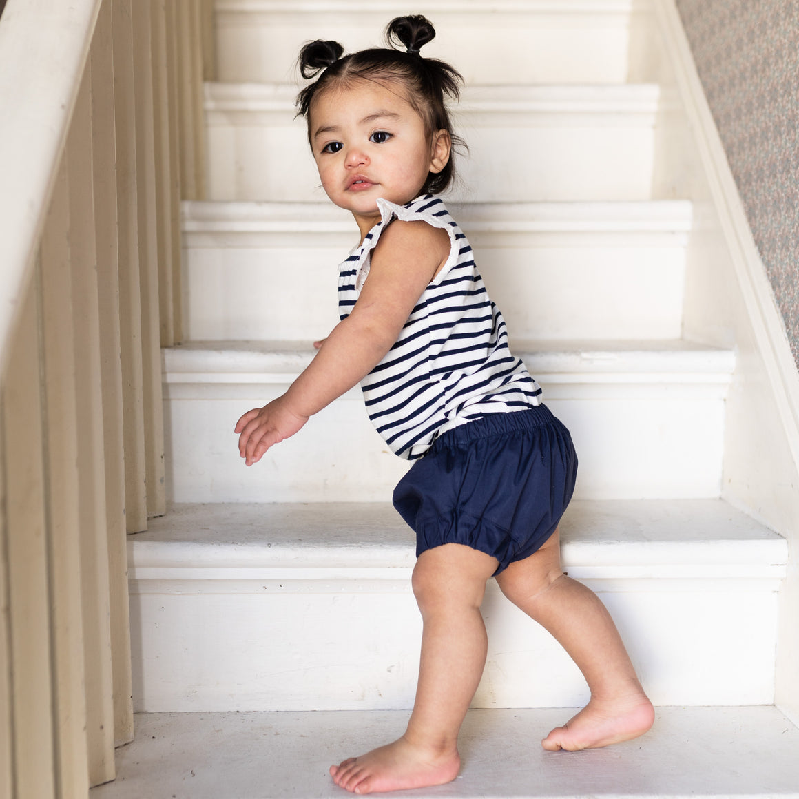 Organic Bloomers - Solid Navy
