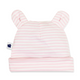 Bear Ear Hat - Pink Stripe